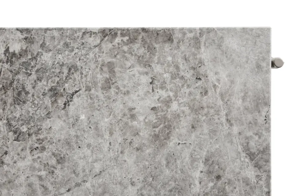 HAY Coffee Tables*Rebar coffee table 80x84x33 cm, marble-fossil Grey