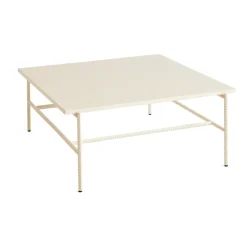 HAY Coffee Tables*Rebar coffee table 80x84x33 cm, marble-alabaster Beige