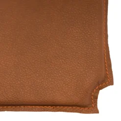 Mavis Seat Cushions & Pads*Red chair seat, leather cognac Brown