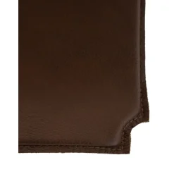Mavis Seat Cushions & Pads*Red chair seat, leather mocca Brown