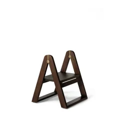 Gejst Stools*Reech step stool, Dark ash Brown