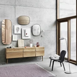 Muuto Dressers & Sideboards*Reflect side table large, Oak Brown