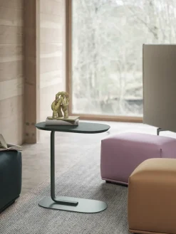 Muuto Side Tables*Relate sidetable 60,5 cm, Dark Green