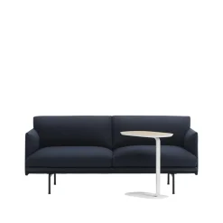 Muuto Side Tables*Relate sidetable 60,5 cm, Oak - off white BeigeWhite
