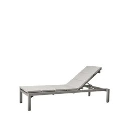 Cane-line Seating*Relax sun lounger, Natté light , incl. cushion Grey
