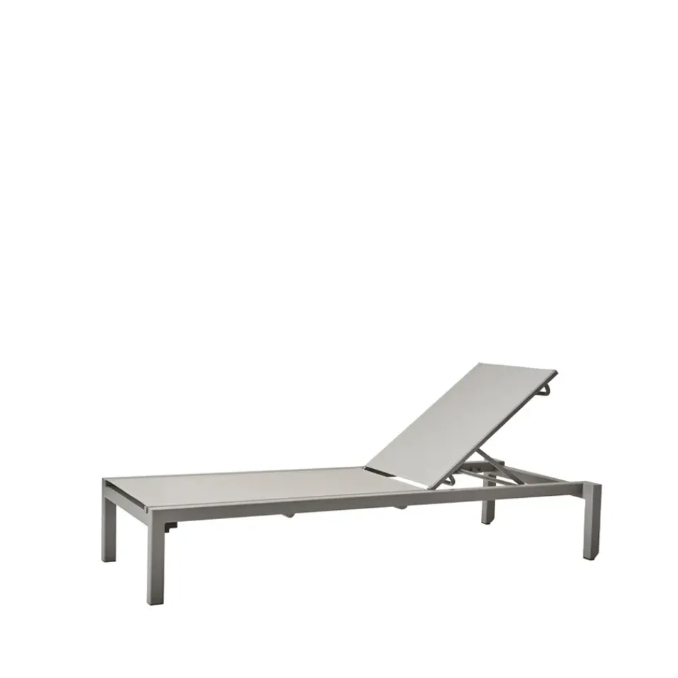 Cane-line Seating*Relax sun lounger, Light Grey
