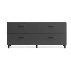 Relief Dressers & Drawer Units*connection leg 2-pack, Grey