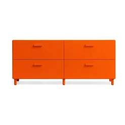 Relief Dressers & Drawer Units*connection leg 2-pack, Orange