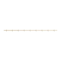 Relief Clothes Hooks & Hangers*hook rack large 123 cm, Ash Beige