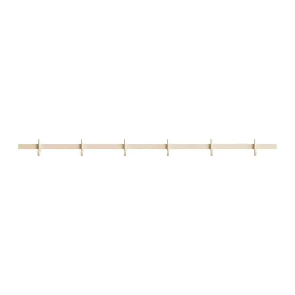 Relief Clothes Hooks & Hangers*hook rack medium 82 cm, Ash Beige