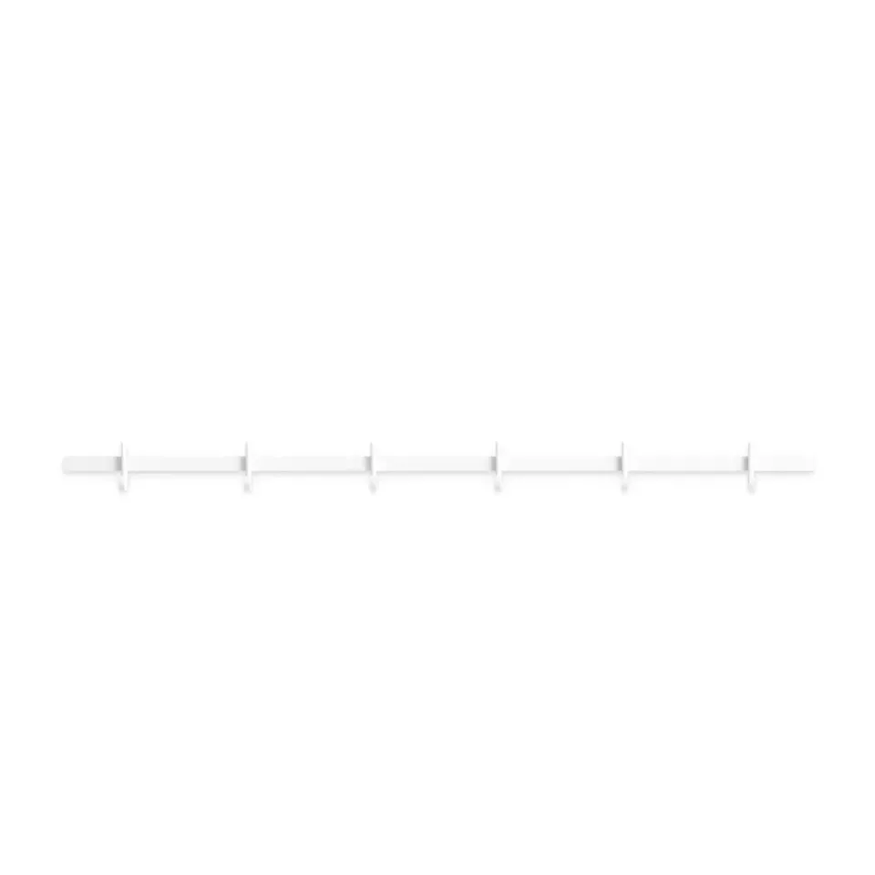 Relief Clothes Hooks & Hangers*hook rack medium 82 cm, White