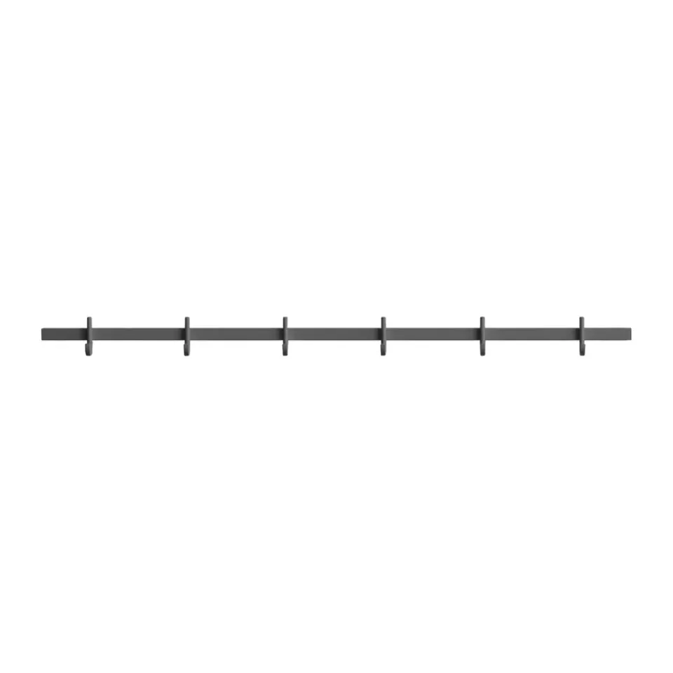Relief Clothes Hooks & Hangers*hook rack medium 82 cm, Grey