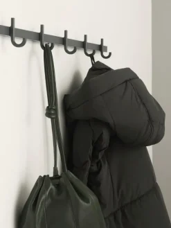 Relief Clothes Hooks & Hangers*hook rack medium 82 cm, Grey
