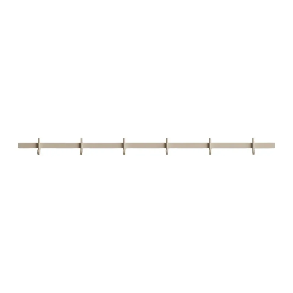 Relief Clothes Hooks & Hangers*hook rack medium 82 cm, Beige