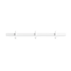 Relief Clothes Hooks & Hangers*hook rack small 41 cm, White