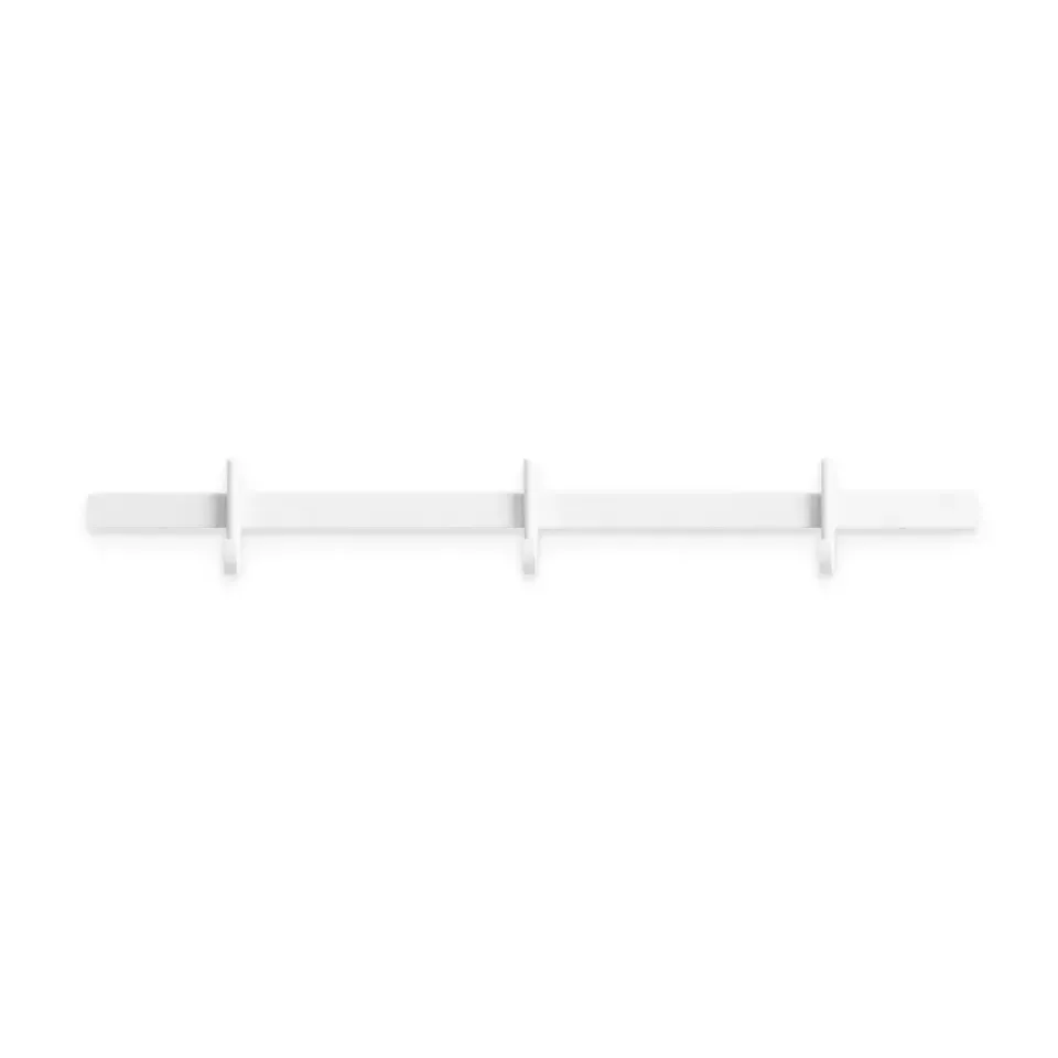 Relief Clothes Hooks & Hangers*hook rack small 41 cm, White