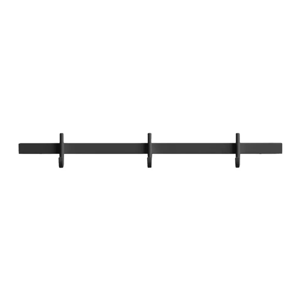 Relief Clothes Hooks & Hangers*hook rack small 41 cm, Grey