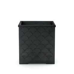 Byarums bruk Balcony Furniture*Relief plant pot, Black