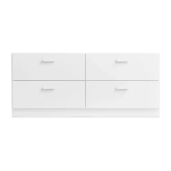 Relief Dressers & Drawer Units*plinth 123 cm, White