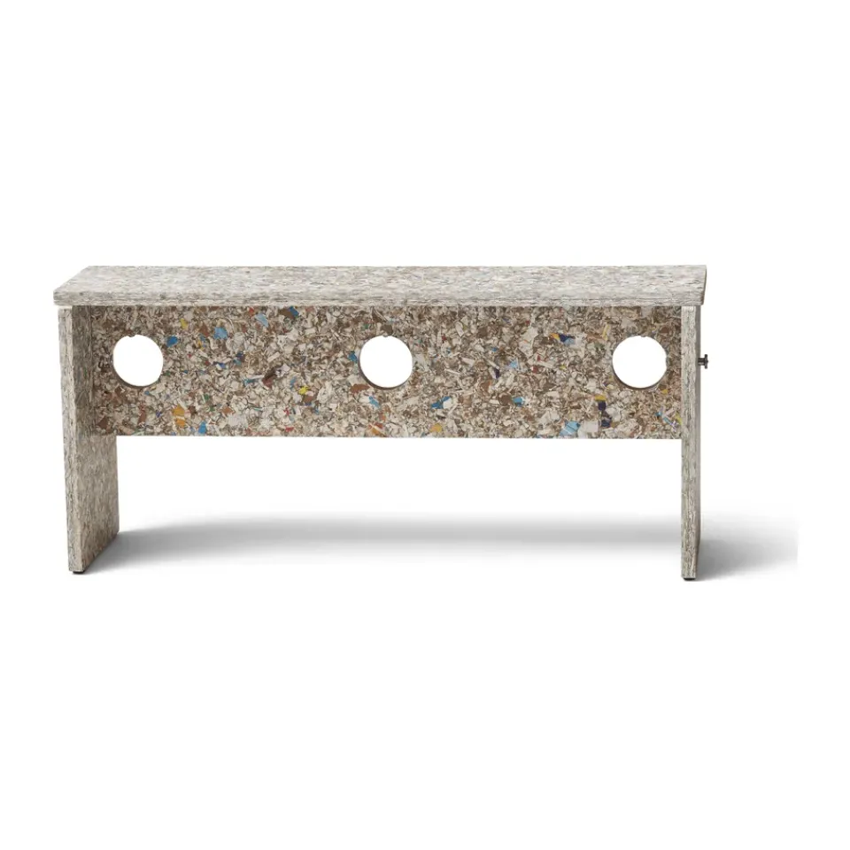 Form & Refine Benches*Remake bench 95 cm, Grey