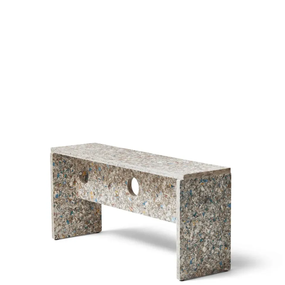 Form & Refine Benches*Remake bench 95 cm, Grey