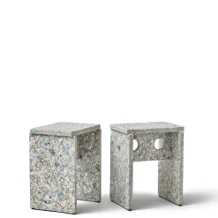 Form & Refine Stools*Remake stool 35x45 cm, Grey