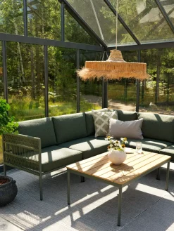 Brafab Garden Sofas & Garden Benches*Reno sofa module, Nordic -raw avocado, corner Green