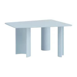 Muuto Dining Tables*Re-norm dining table, Light , 130x120 cm Blue
