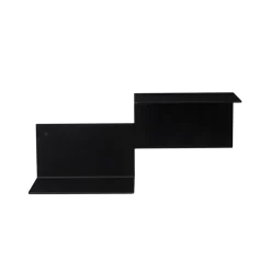 Warm Nordic Shelves & Shelving Systems*Repeat shelf, noir, right Black