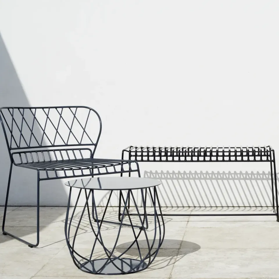 Skargaarden Garden Sofas & Garden Benches*Resö bench, Charcoal Grey