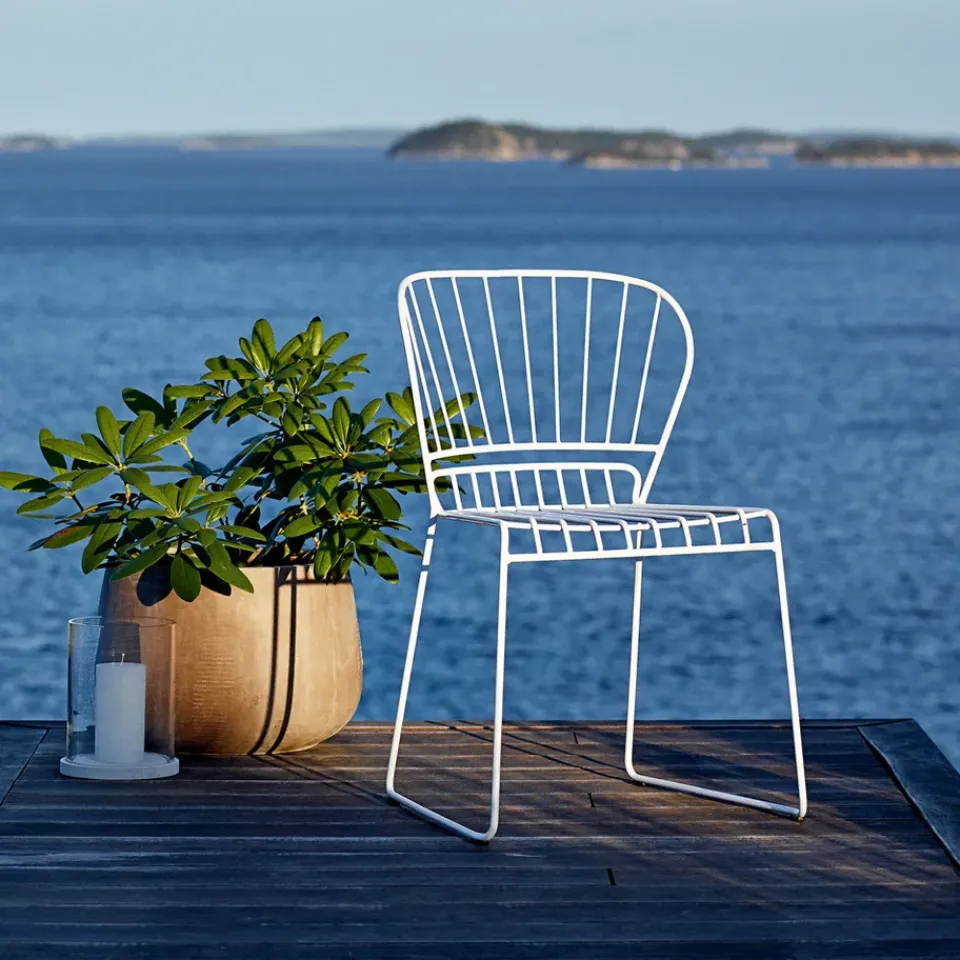 Skargaarden Seating|Balcony Furniture*Resö chair, White