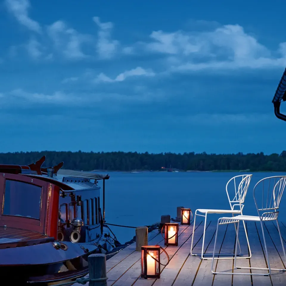 Skargaarden Seating|Balcony Furniture*Resö chair, White
