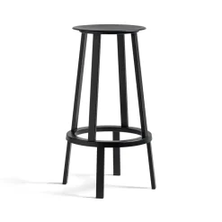 HAY Bar Stools*Revolver bar stool, , high Black