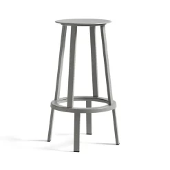 HAY Bar Stools*Revolver bar stool, Sky , high Grey