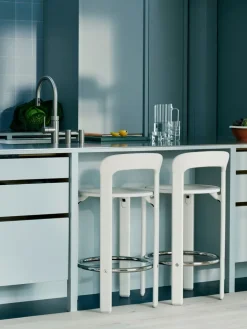 HAY Bar Stools*Rey bar stool 75 cm, Cream White