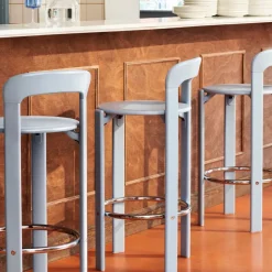 HAY Bar Stools*Rey bar stool 75 cm, Golden Yellow