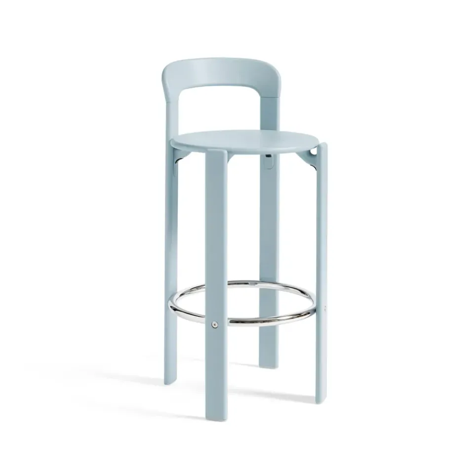 HAY Bar Stools*Rey bar stool 75 cm, Slate Blue