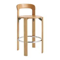 HAY Bar Stools*Rey bar stool low 65 cm, Golden Gold-coloured