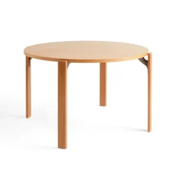 HAY Dining Tables*Rey dining table Ø128 cm, golden Yellow