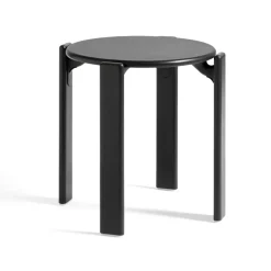 HAY Stools*Rey stool Ø46,5x46 cm, Deep Black