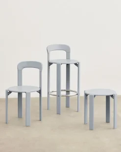 HAY Stools*Rey stool Ø46,5x46 cm, Slate Blue