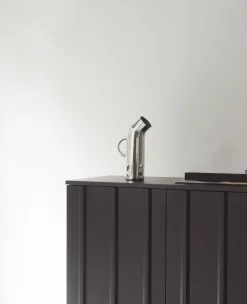 Normann Copenhagen Display & Glass Cabinets*Rib cabinet 96x98.5 cm, Soft Black