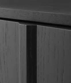 Normann Copenhagen T.V & Media Units|Dressers & Sideboards*Rib sideboard low, Soft Black