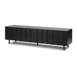 Normann Copenhagen T.V & Media Units|Dressers & Sideboards*Rib sideboard low, Soft Black