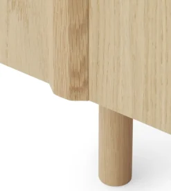 Normann Copenhagen Dressers & Sideboards*Rib sideboard 45x159 cm, Oak Brown