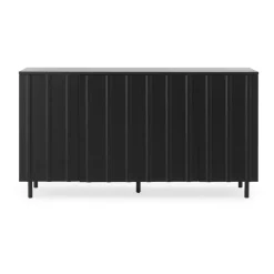 Normann Copenhagen Dressers & Sideboards*Rib sideboard 45x159 cm, Soft Black