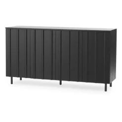 Normann Copenhagen Dressers & Sideboards*Rib sideboard 45x159 cm, Soft Black