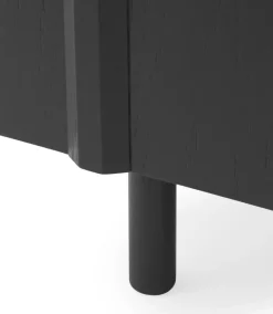 Normann Copenhagen Dressers & Sideboards*Rib sideboard 45x159 cm, Soft Black