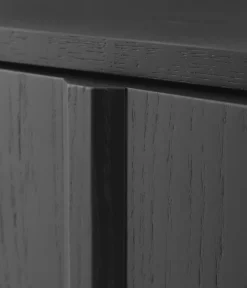 Normann Copenhagen Dressers & Sideboards*Rib sideboard 45x159 cm, Soft Black