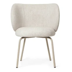 Ferm Living Chairs*Rico dining chair - bouclé, Off--cashmere White